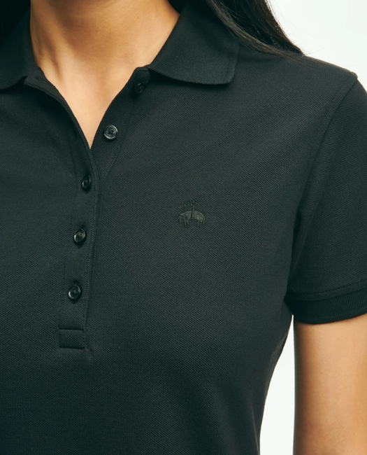 Supima Cotton Stretch Pique Polo Shirt