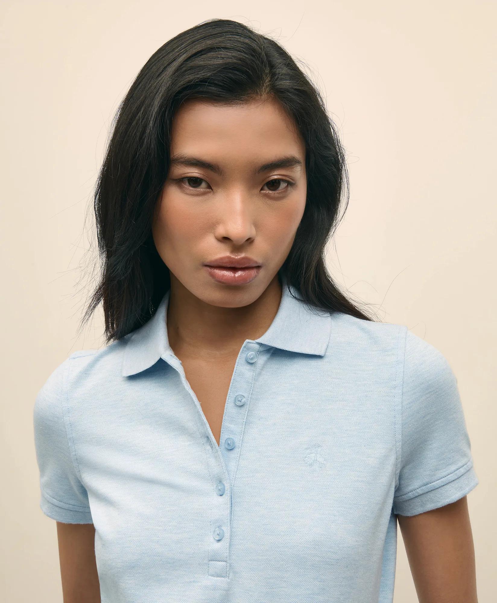 Supima Cotton Stretch Pique Polo Shirt
