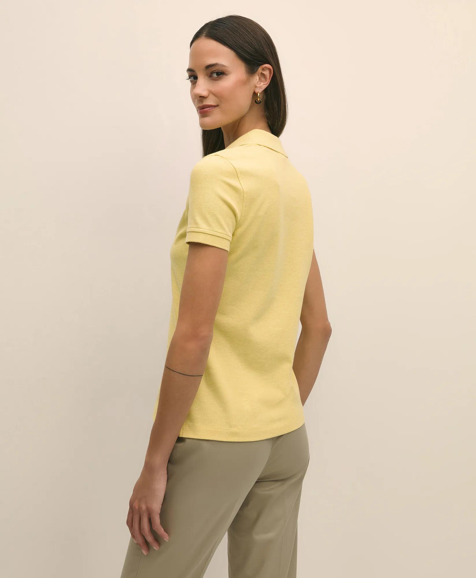 Supima Cotton Stretch Pique Polo Shirt