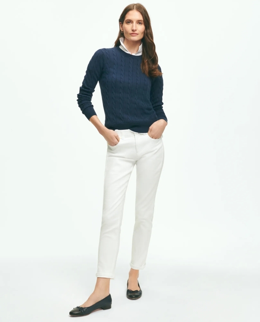 Stretch Cotton Jeans