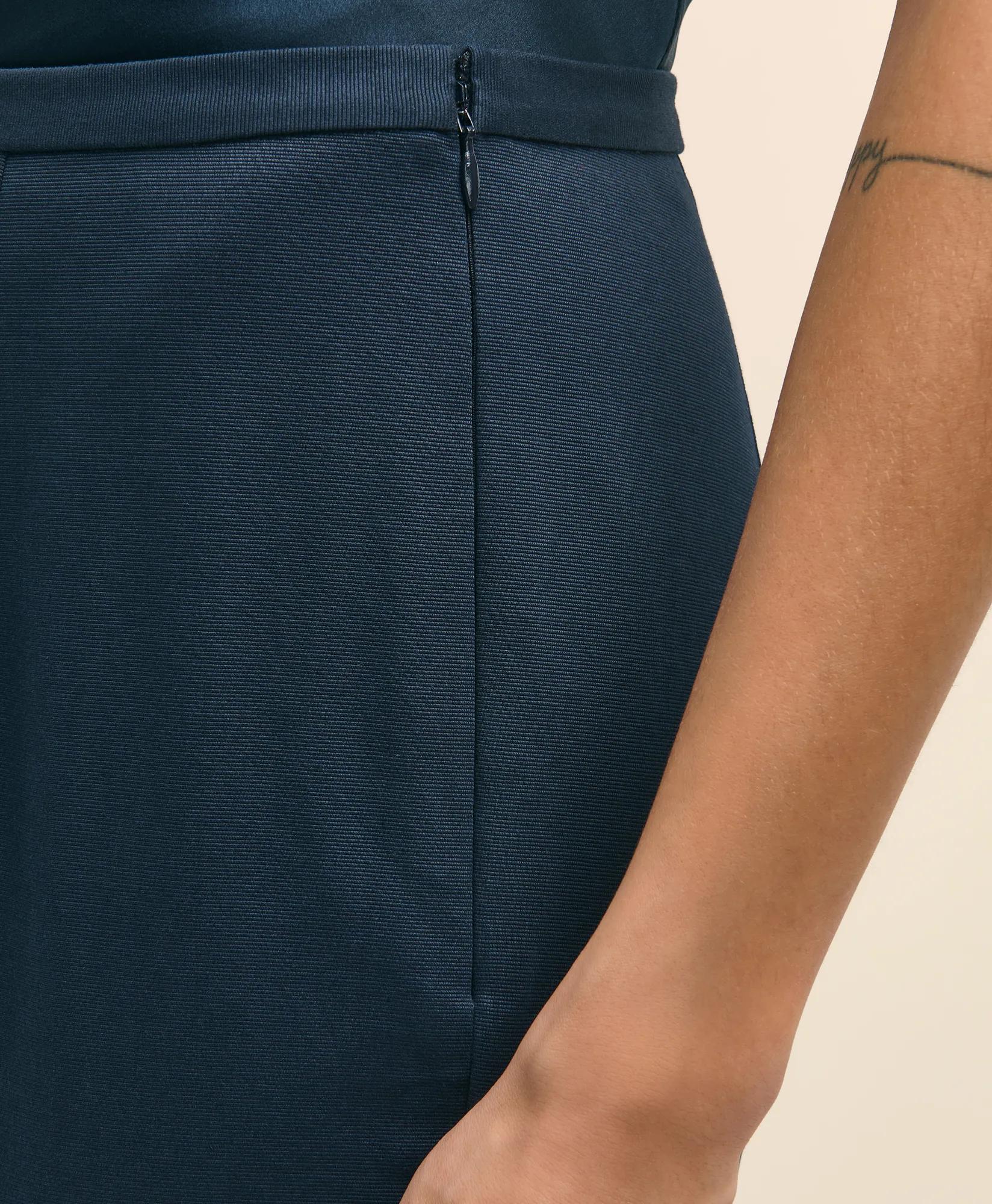 Slim Fit Side-Zip Pant in Cotton Faille