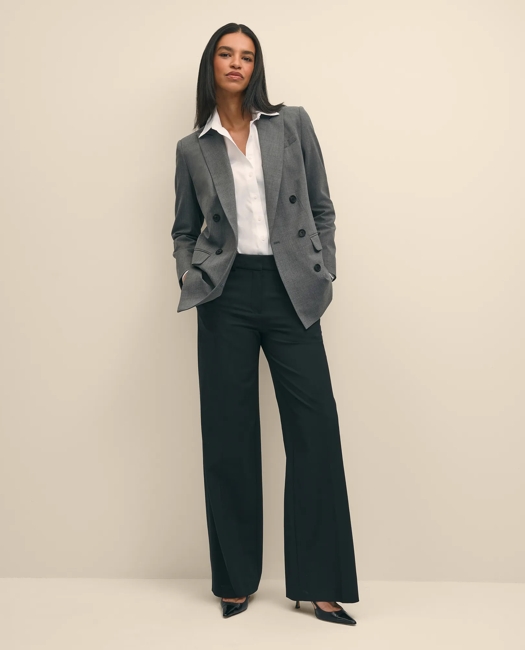 Classic-Fit Non-Iron Stretch Supima Cotton Dress Shirt