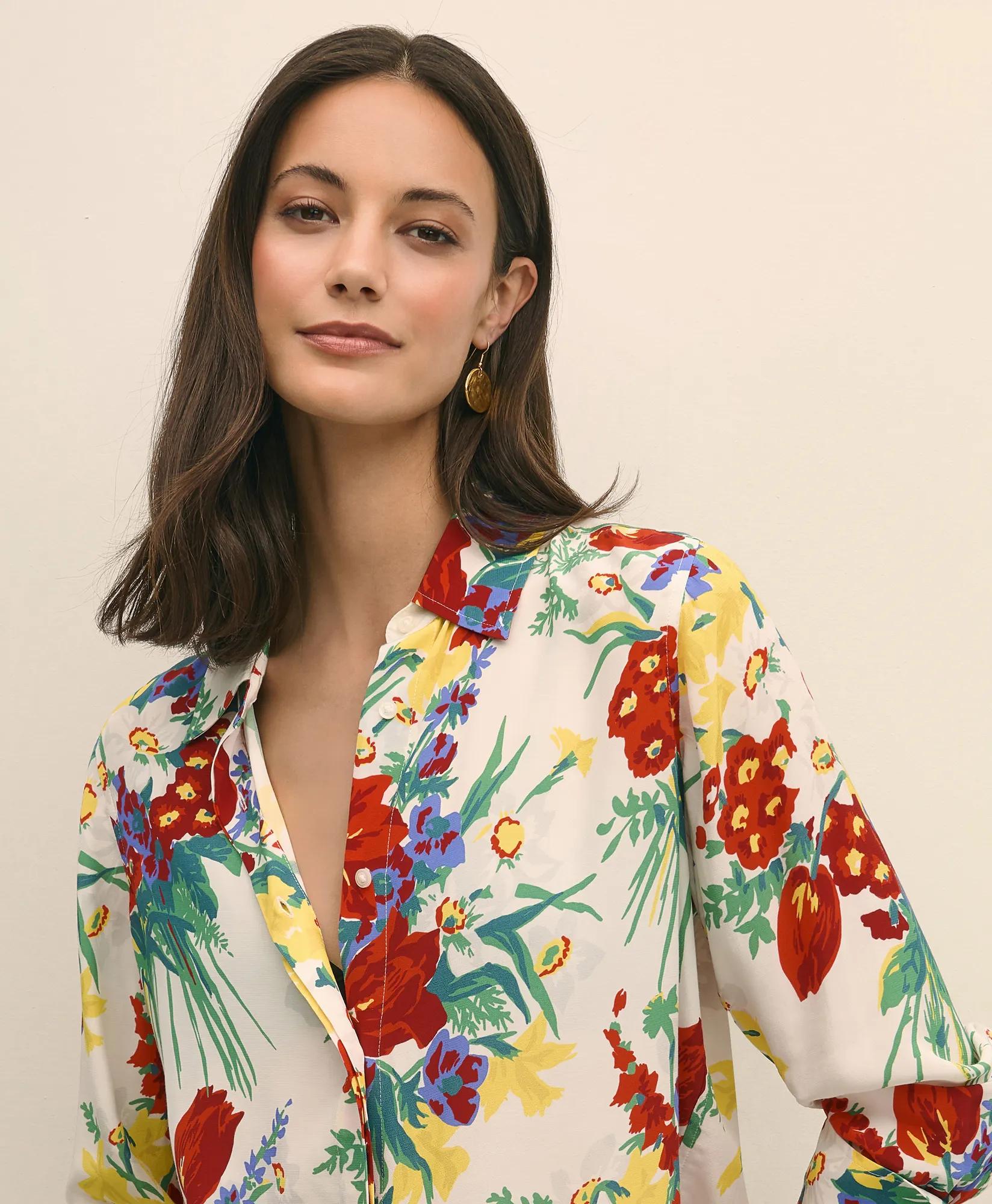 Floral Crepe Blouse