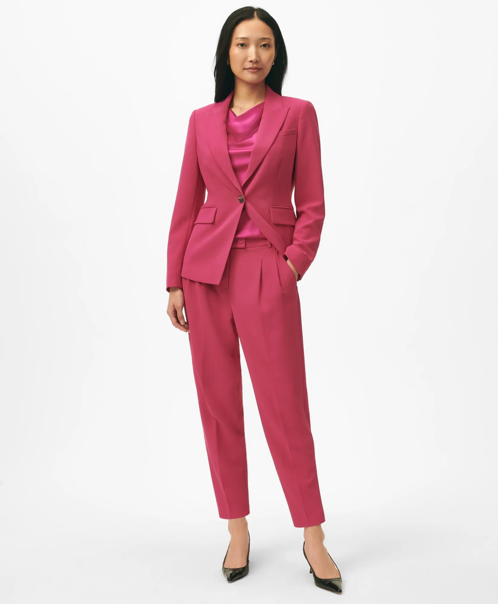 Cowl Neck Blouse in Washable Silk Charmeuse