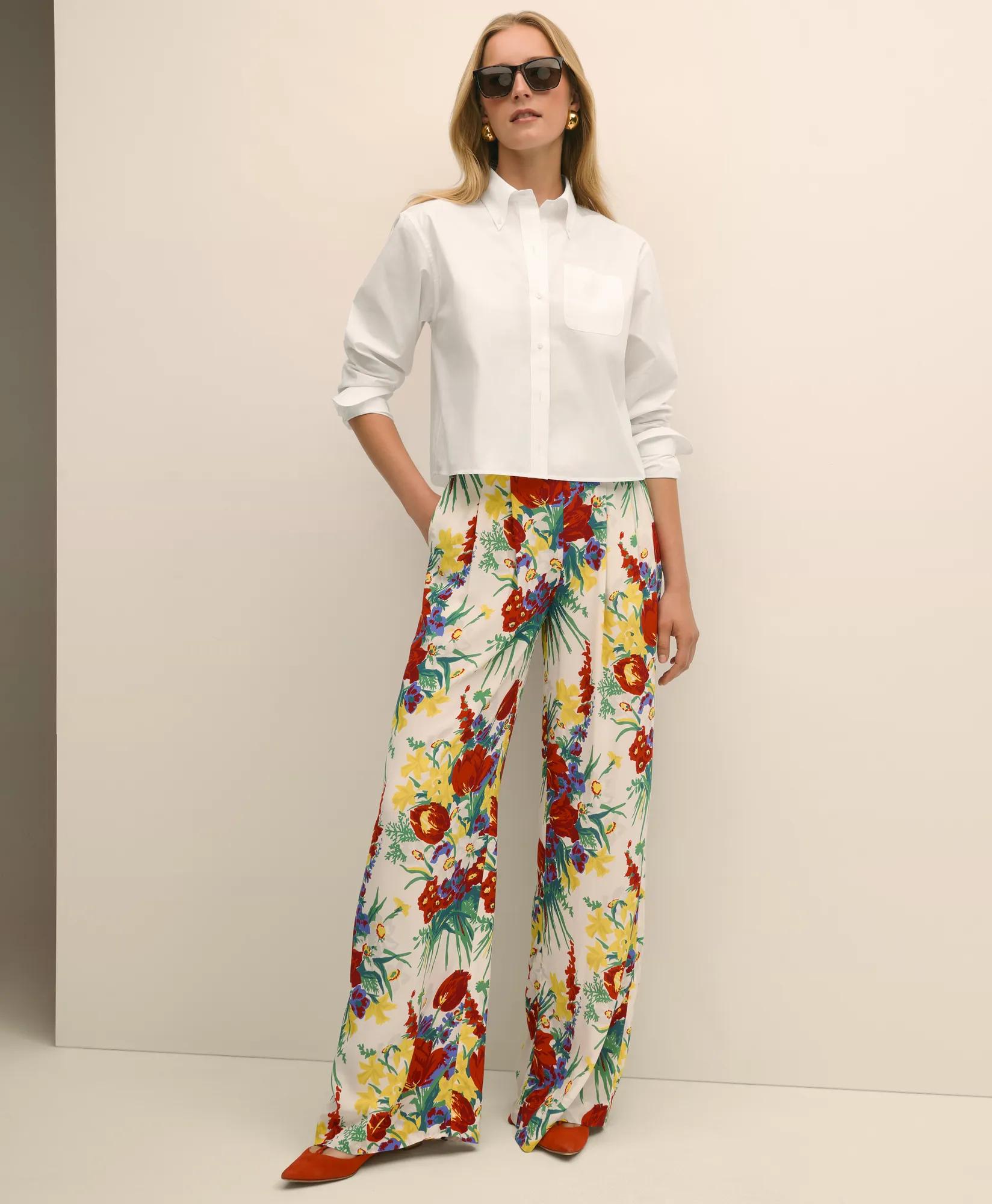 The Cropped Button-Down Shirt