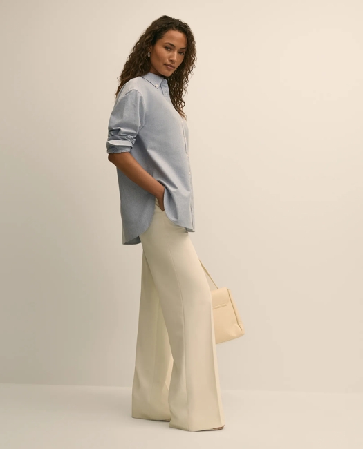 Oversized Cotton Oxford Shirt