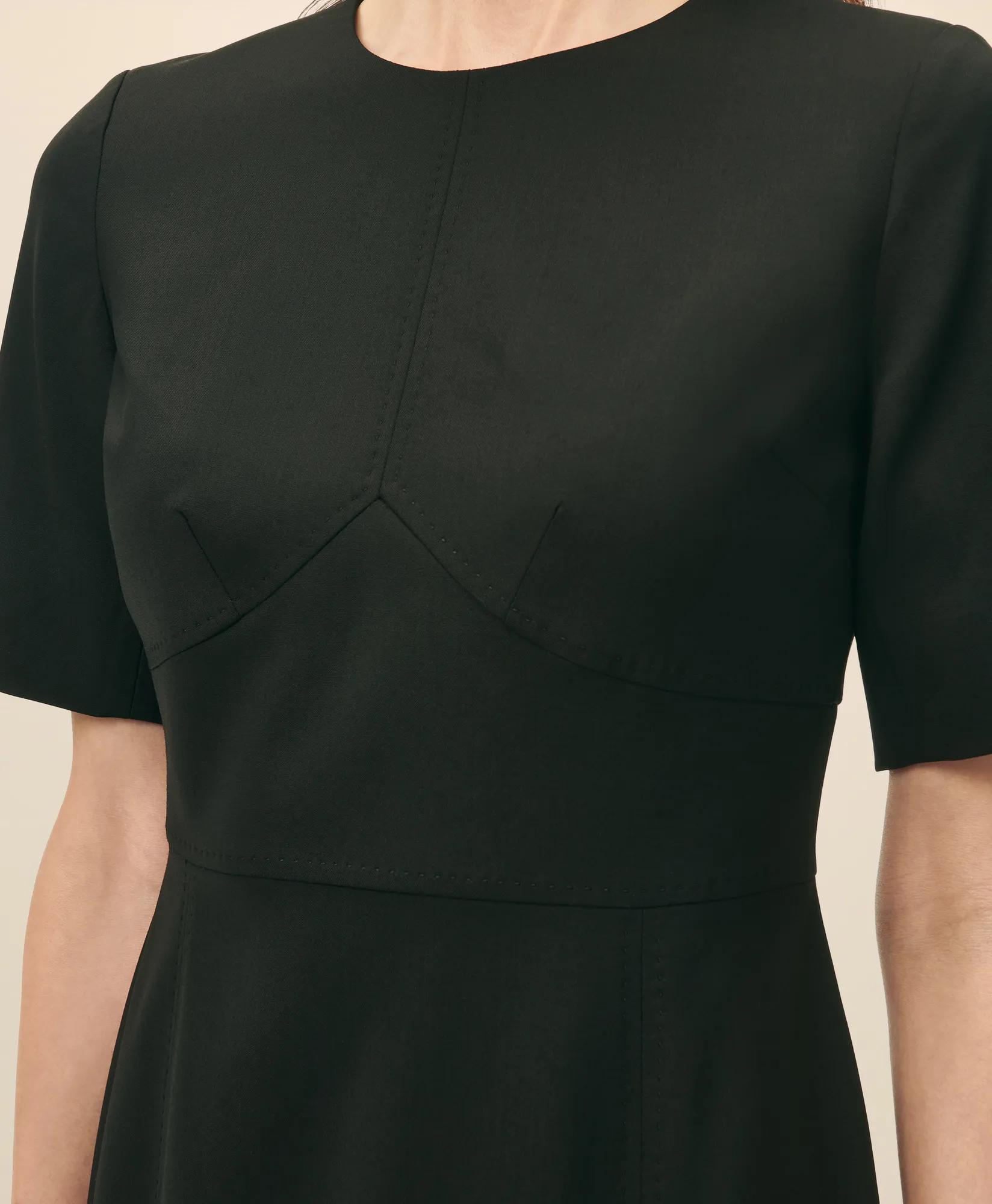 The Essentials Sheath Dress - Black