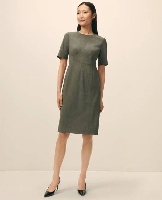 The Essentials Sheath Dress - Dark Grey