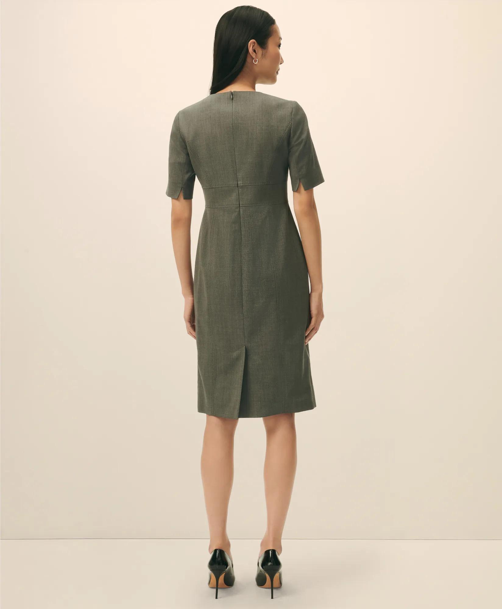 The Essentials Sheath Dress - Dark Grey
