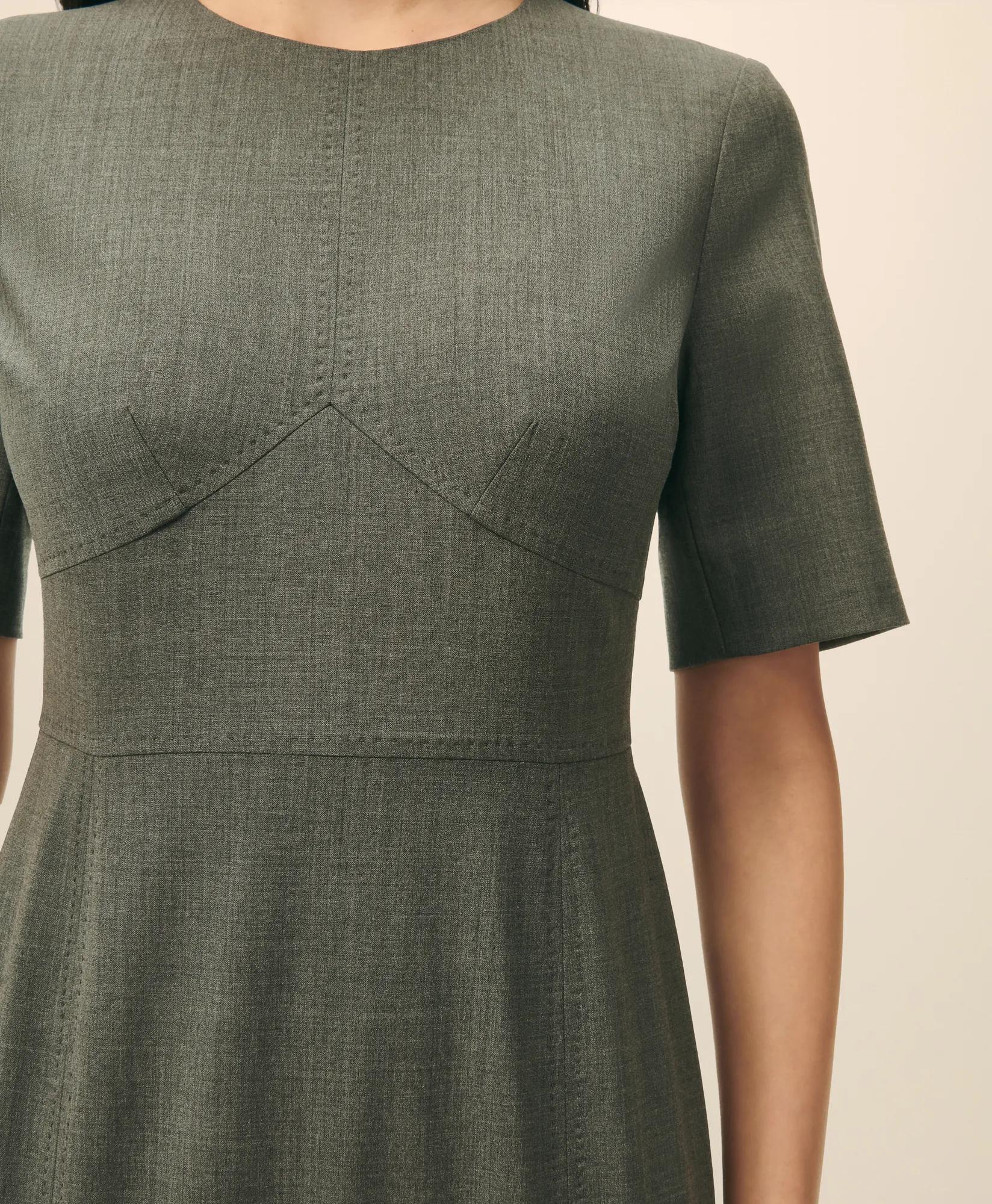 The Essentials Sheath Dress - Dark Grey