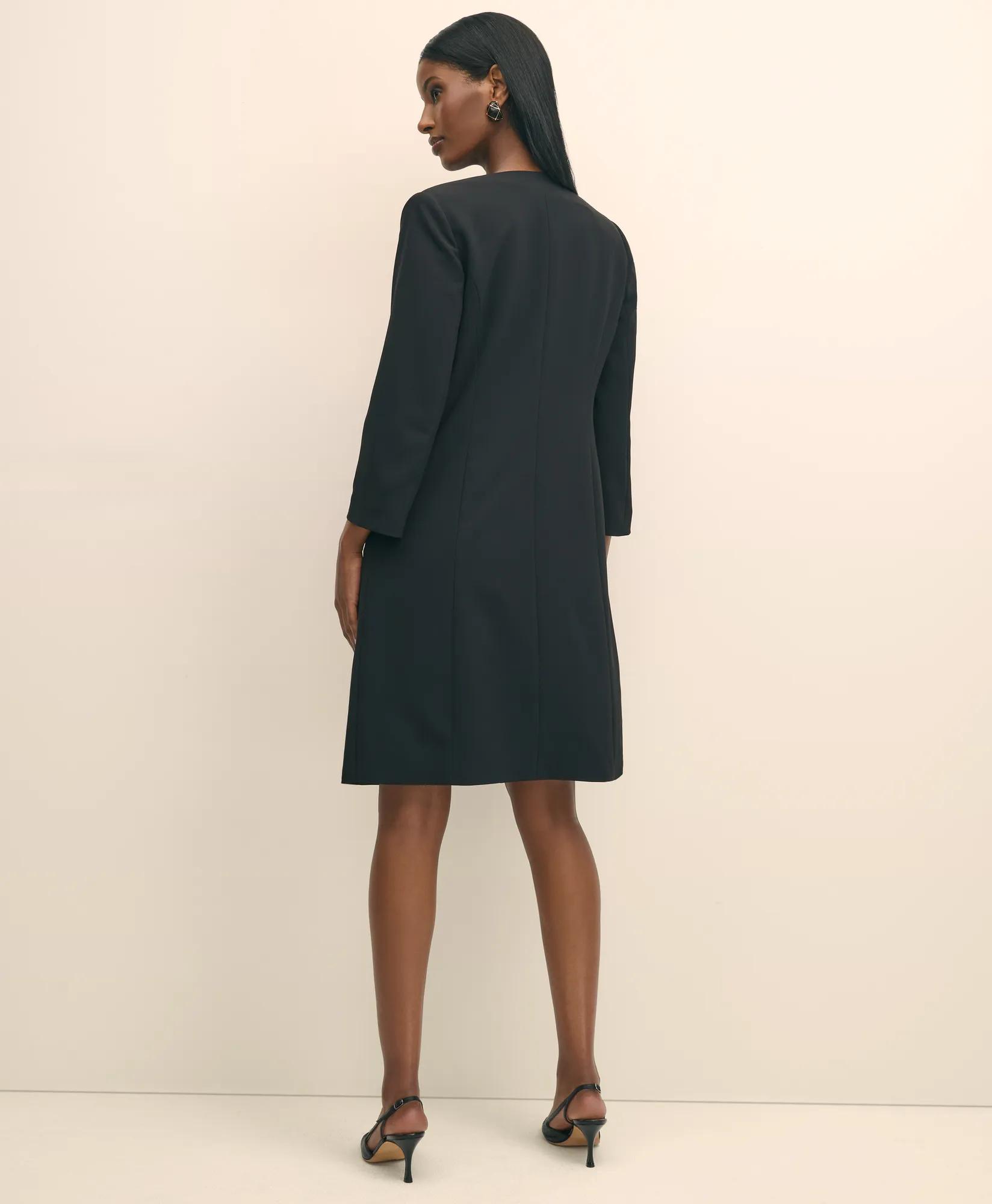 Crepe Jacket & Dress Set