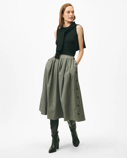 Extra-Fine Twinset Shell in Merino Wool Sweater