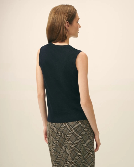 Extra-Fine Twinset Shell in Merino Wool Sweater