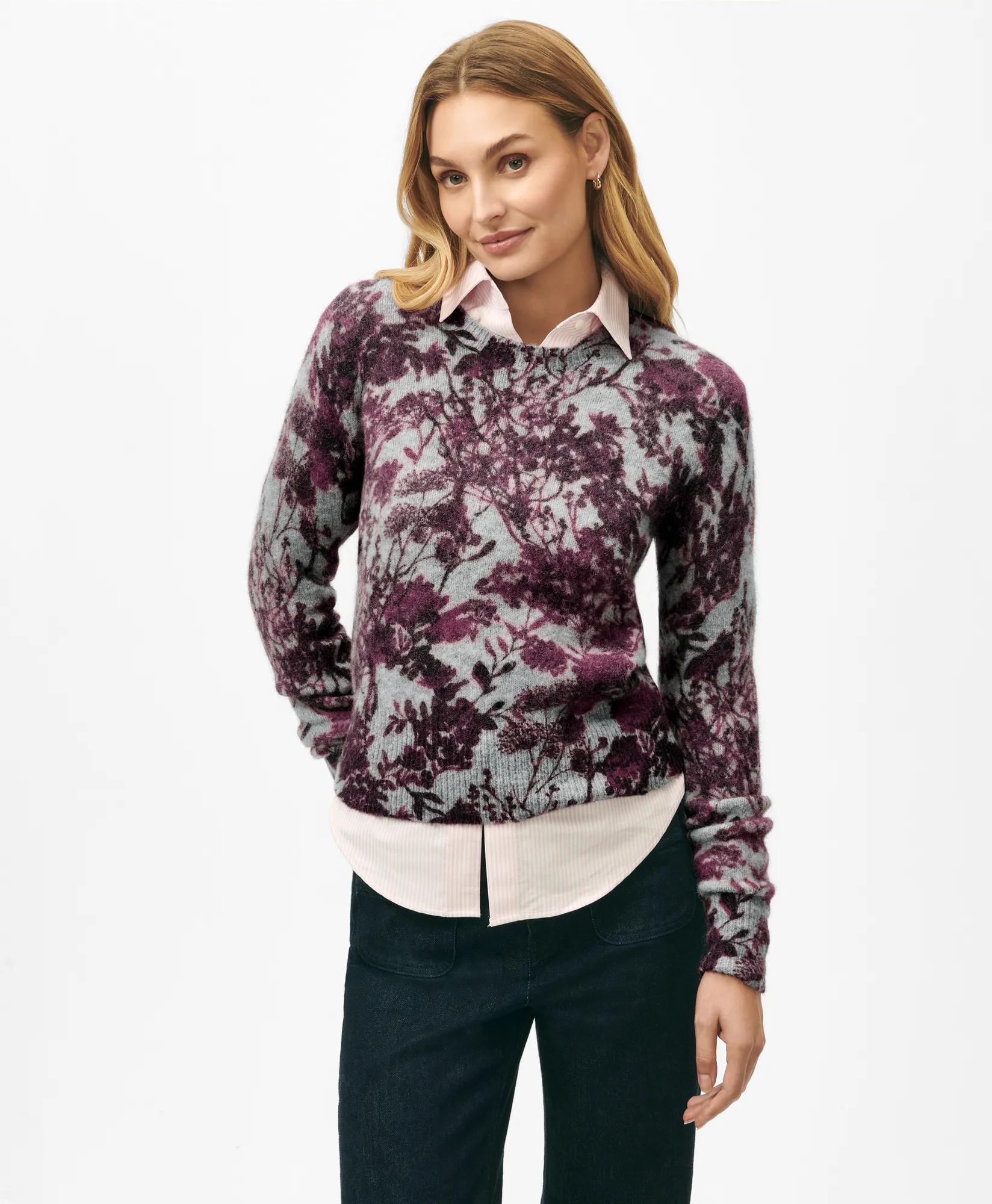 Grey-Burgundy