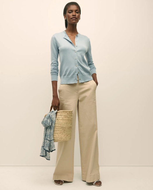Supima Cotton Cardigan Sweater