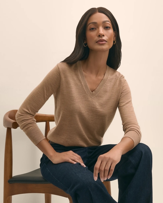 Ultimate Merino Wool V-Neck Sweater