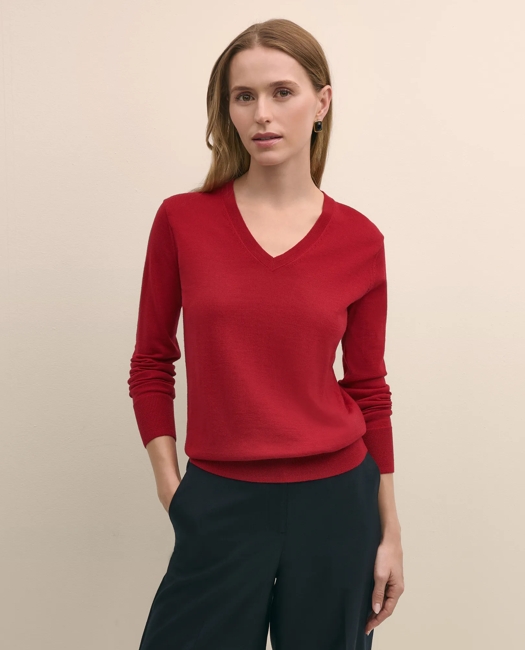 Ultimate Merino Wool V-Neck Sweater