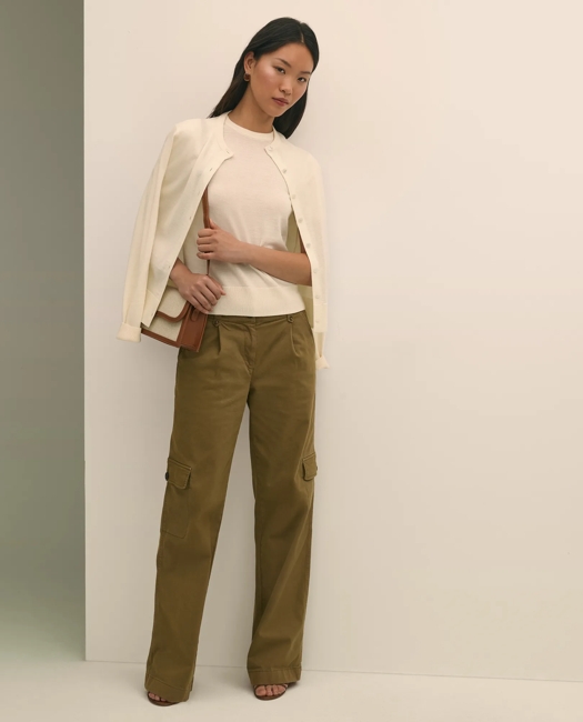 Ultimate Merino Wool Short-Sleeve Sweater Shell