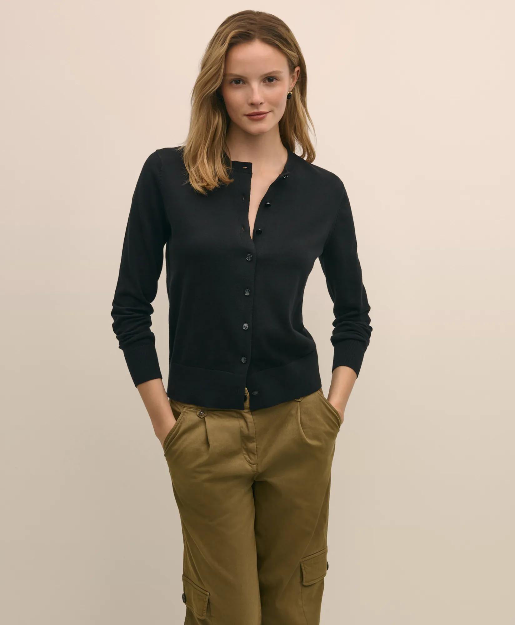 Supima Cotton Cardigan Sweater