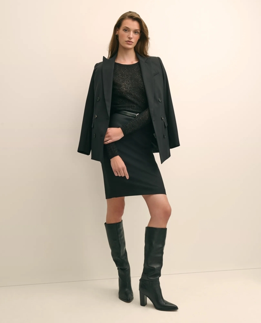 Merino Wool Lace Sweater