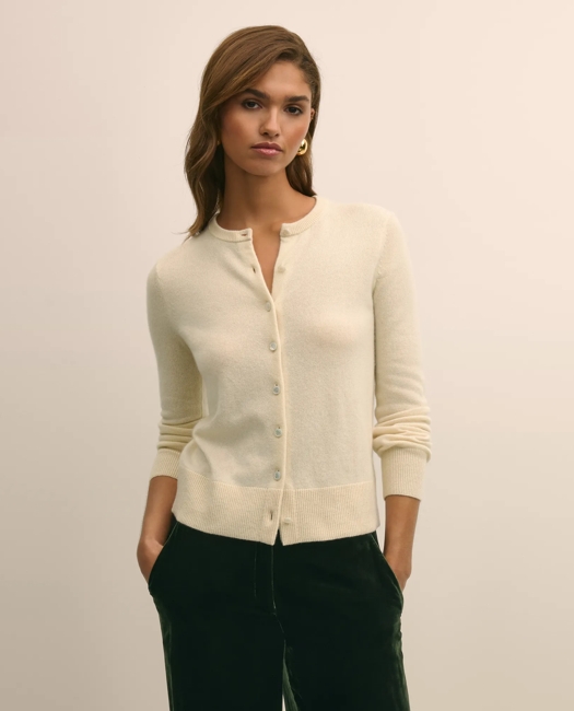 Cashmere Cardigan Sweater