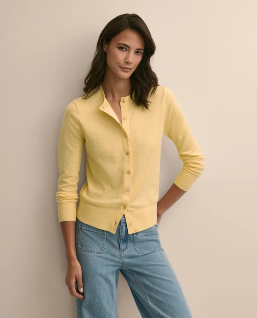 Supima Cotton Cardigan Sweater