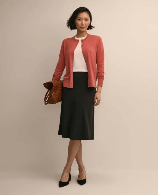 Supima Cotton Cardigan Sweater