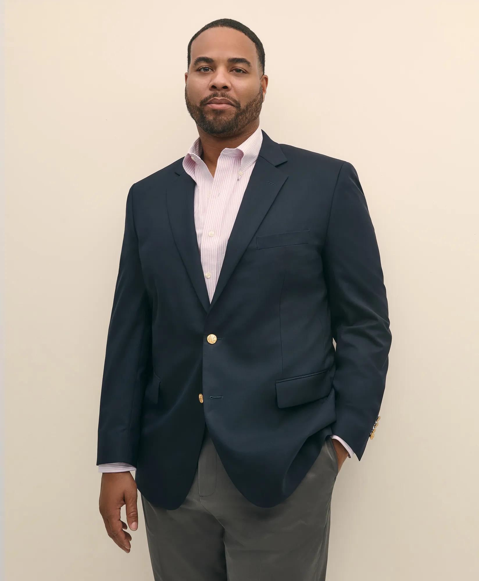Big & Tall Two-Button 1818 Blazer