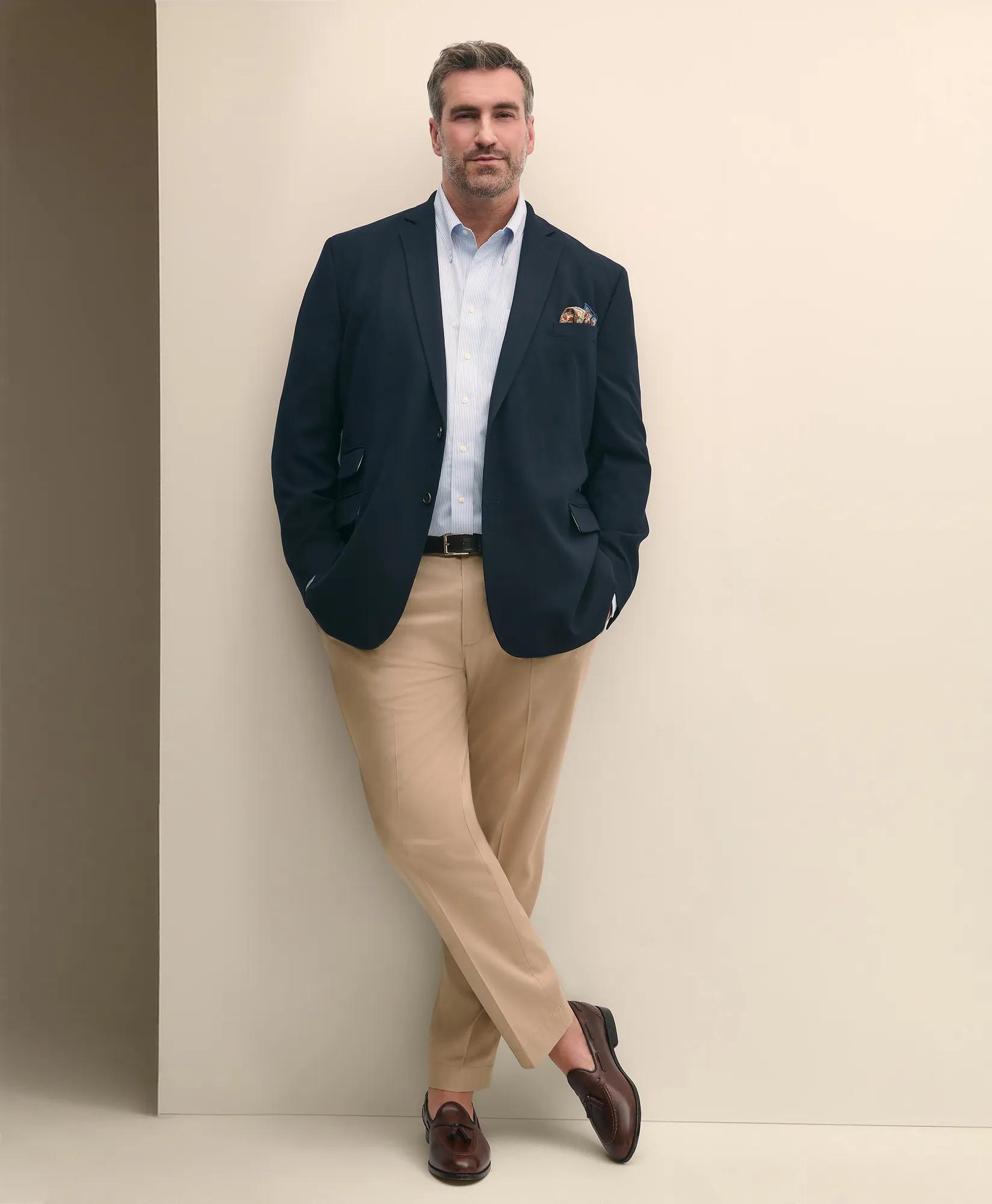 Big & Tall Hopsack Blazer