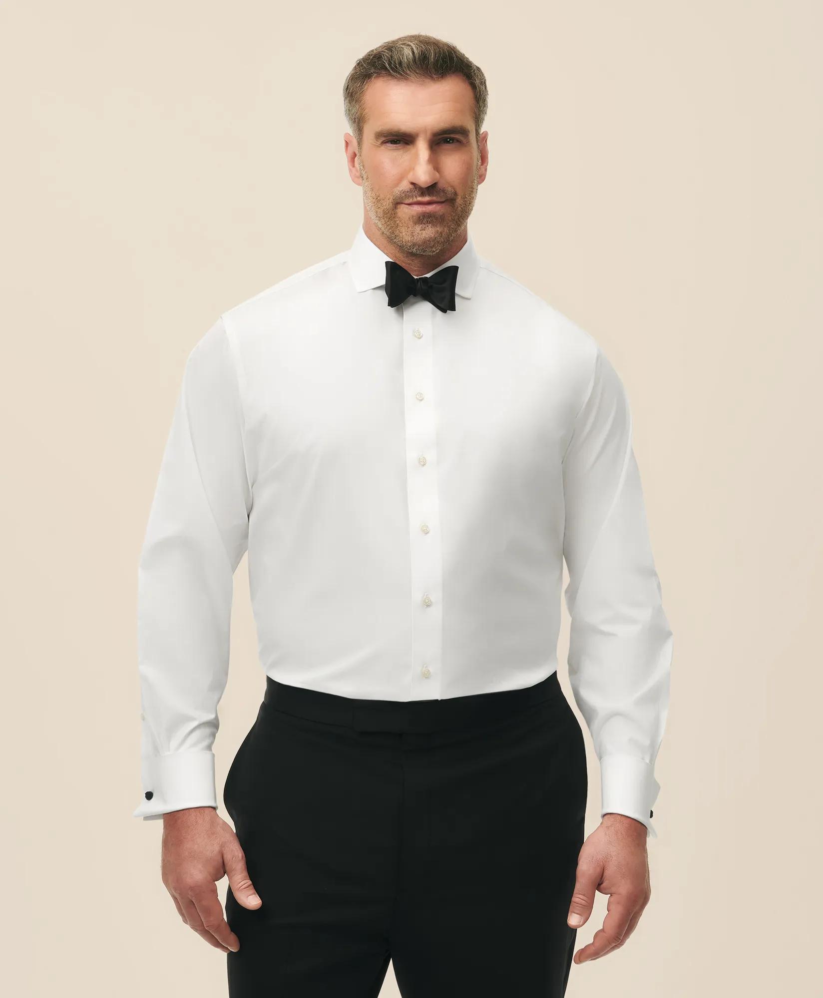 one-piece shawl-collar shirt | esseism