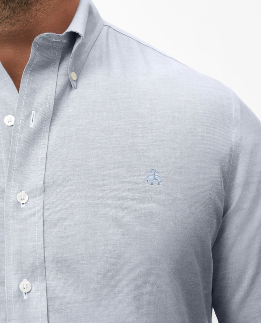 Big & Tall Stretch Cotton Non-Iron Oxford Polo Button Down Collar, Shirt