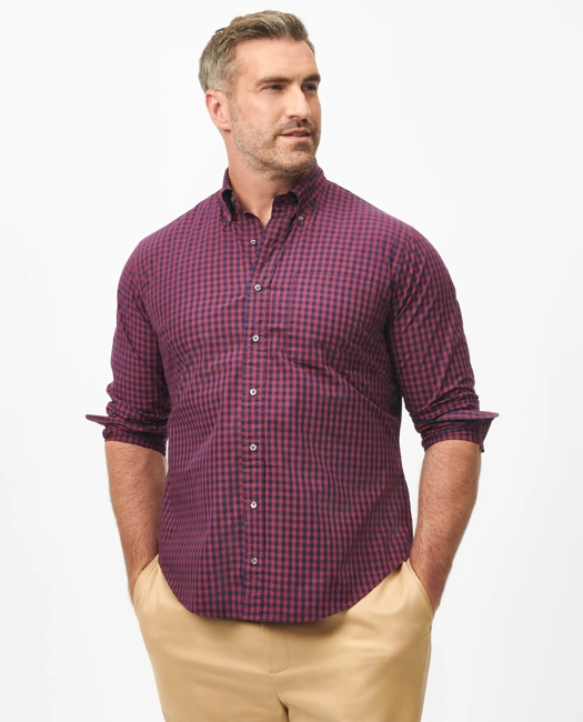 Big & Tall Friday Shirt, Poplin Gingham