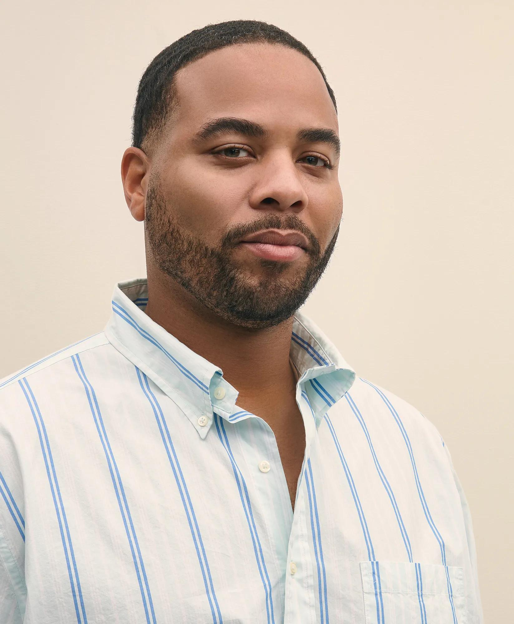 Big & Tall Friday Shirt, Poplin Striped