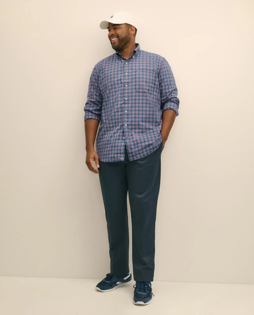 Big & Tall Friday Shirt, Poplin Plaid
