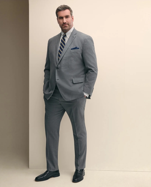 Explorer Collection Big & Tall Suit Pant - Light Grey