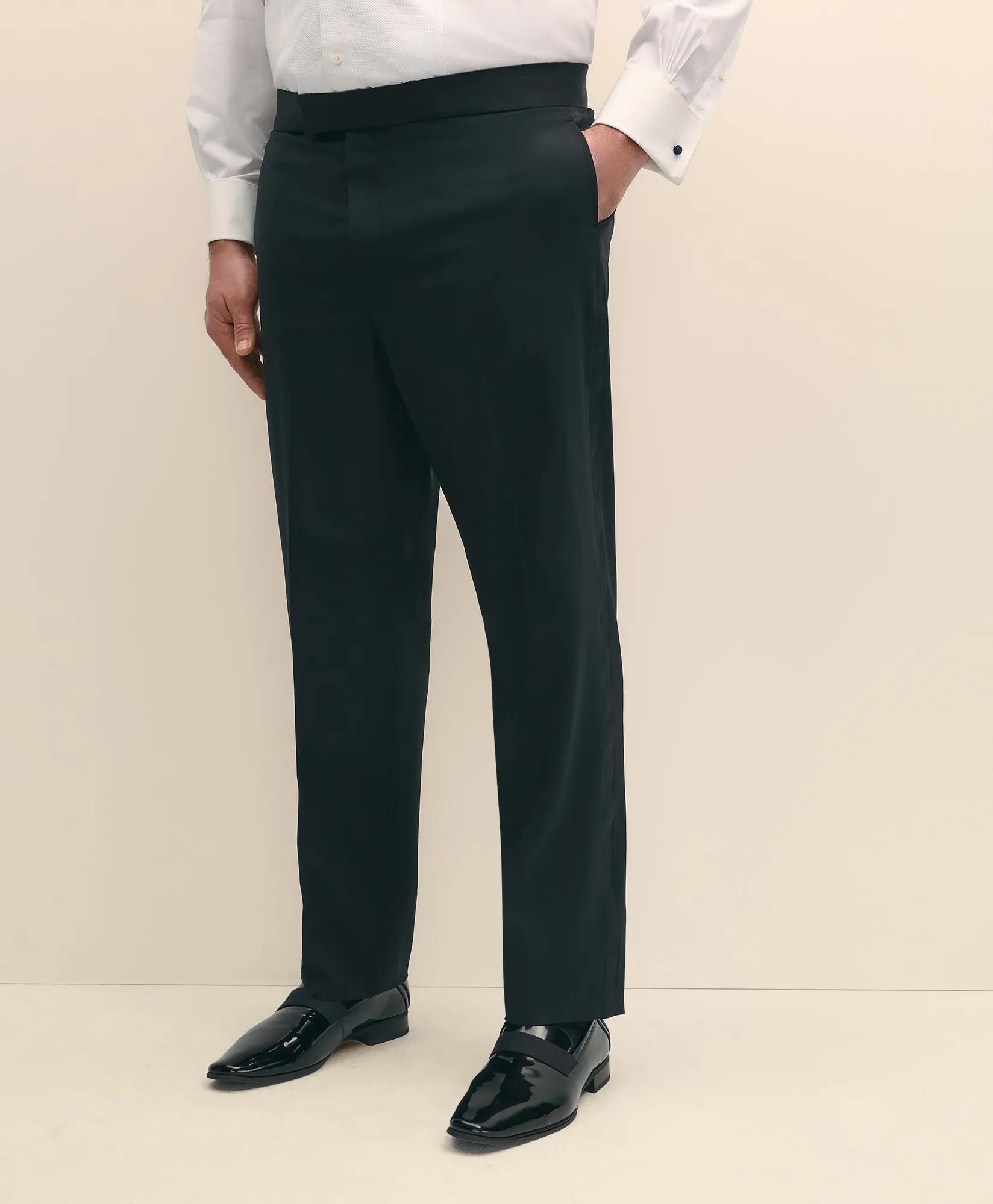 Big & Tall Explorer Collection Wool Tuxedo Pants