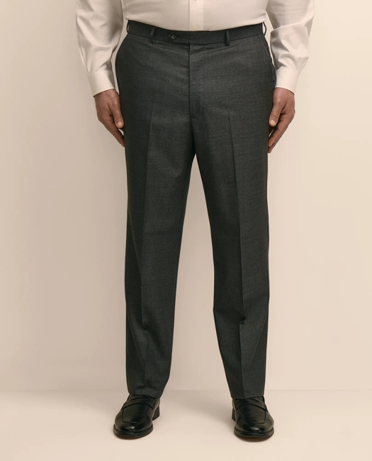 Explorer Collection Big & Tall Stretch Wool Blend Birdseye Suit Pants