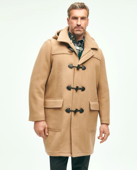Big & Tall Classic Wool Duffle Coat