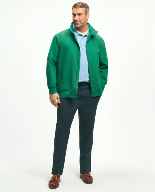Big & Tall Bomber Jacket in Cotton Blend