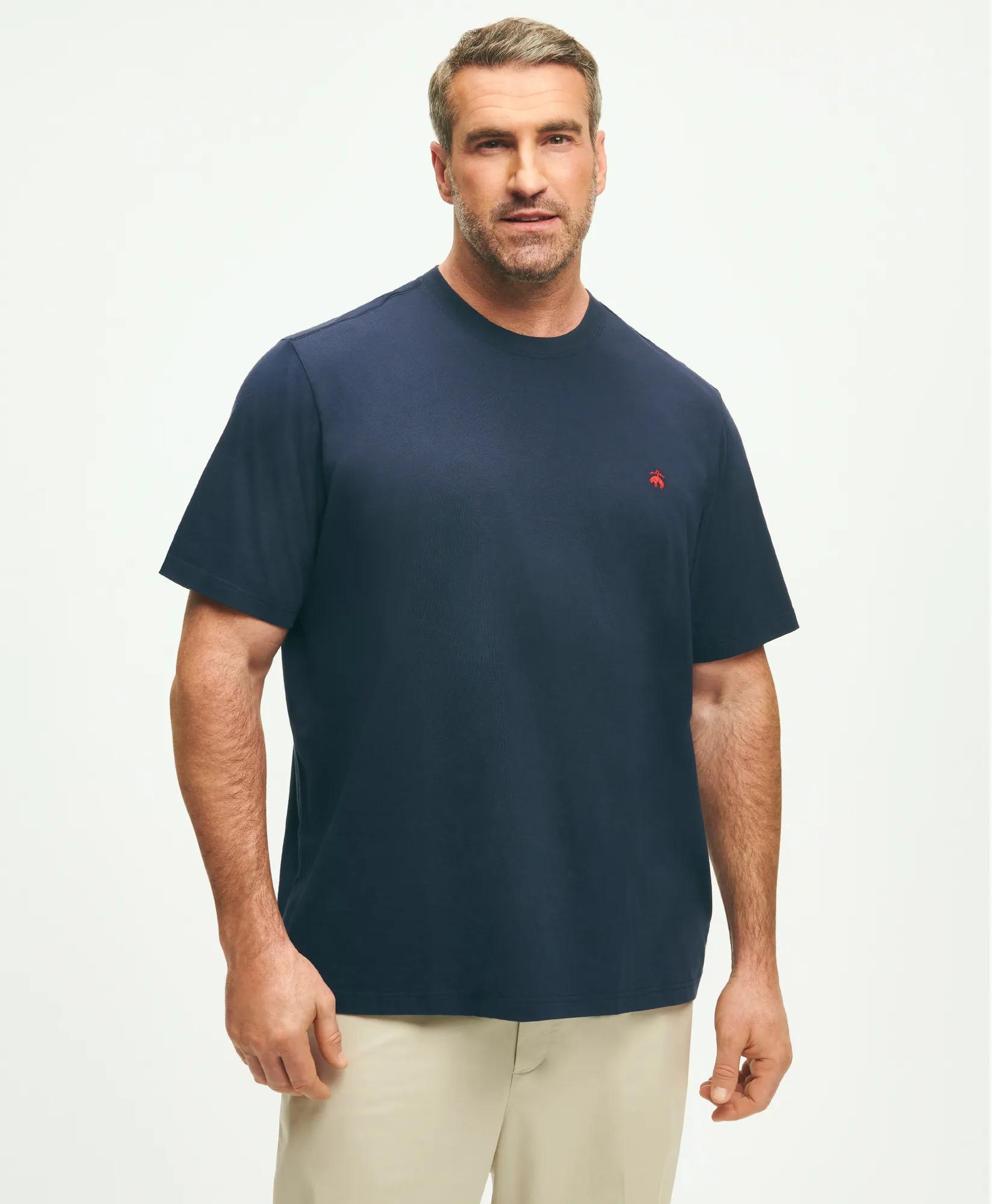 Big & Tall Supima Cotton T-Shirt - Navy