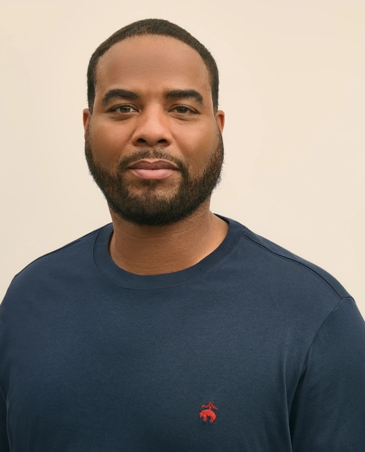 Big & Tall Supima Cotton T-Shirt - Navy