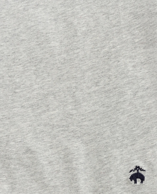 Big & Tall Supima Cotton Long-Sleeve Logo T-Shirt