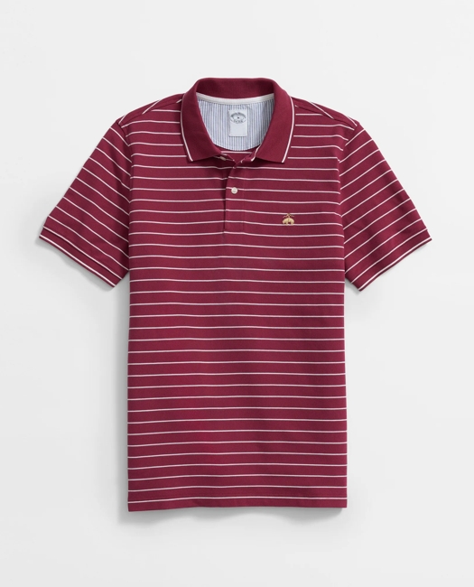 Golden Fleece Big & Tall Thin Striped Supima Polo Shirt
