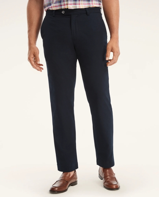Big & Tall Cotton Seersucker Pants