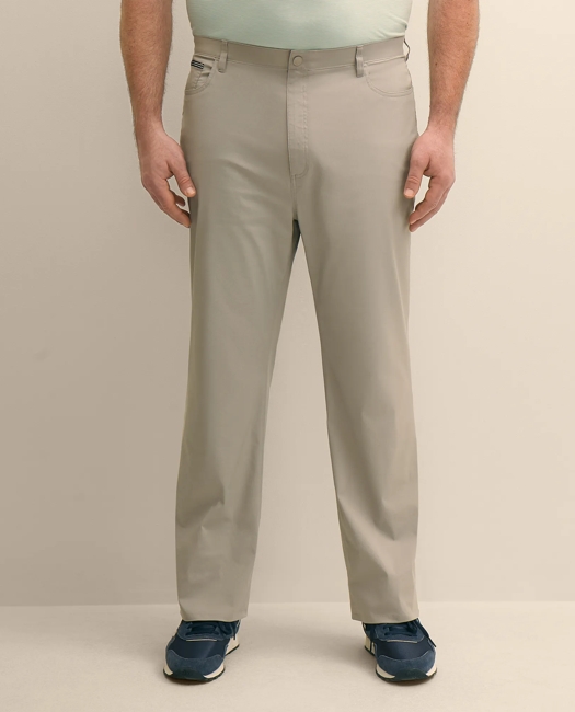 Performance Series Big & Tall Stretch 5-Pocket Pants - Grey