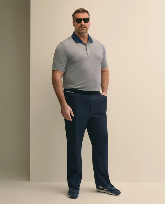Performance Series Big & Tall Stretch 5-Pocket Pants - Navy