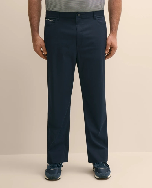 Performance Series Big & Tall Stretch 5-Pocket Pants - Navy