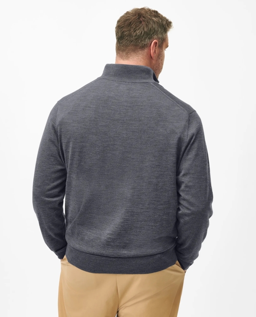 Big & Tall Ultimate Merino Wool Half-Zip Sweater