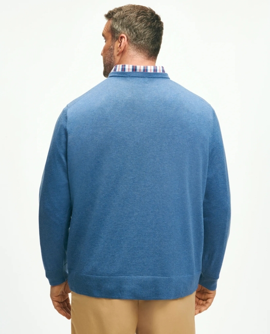 Big & Tall Supima Cotton Crewneck Sweater
