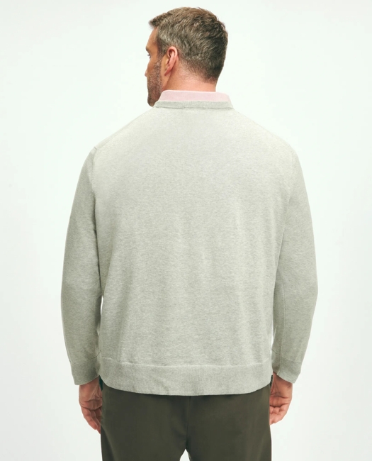 Big & Tall Supima Cotton Crewneck Sweater